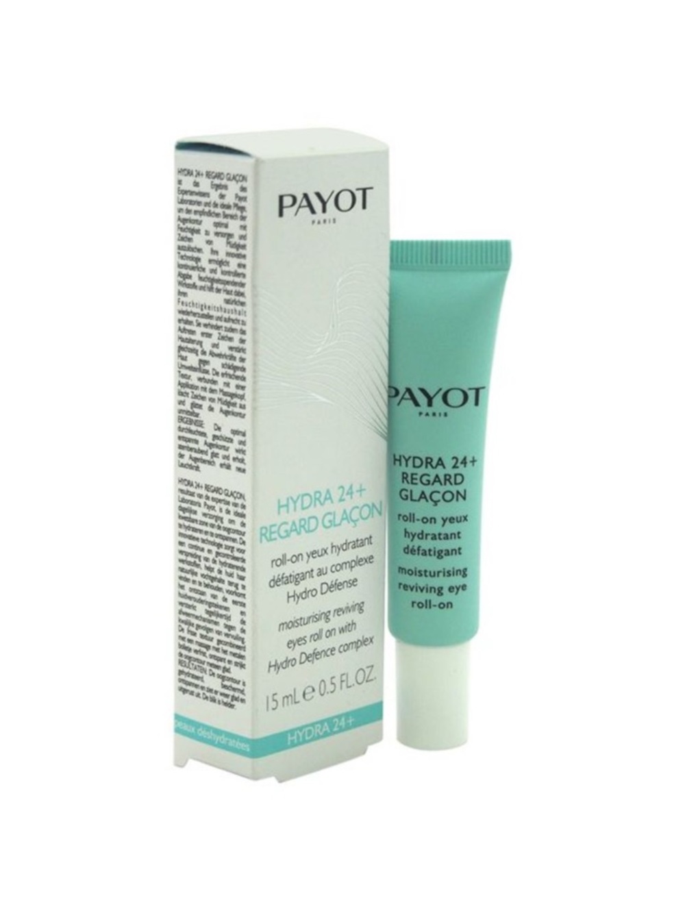 Payot Paris Hydra 24+ Regard Moisturizing Reviving Eyes Roll-on 15 ml NEW